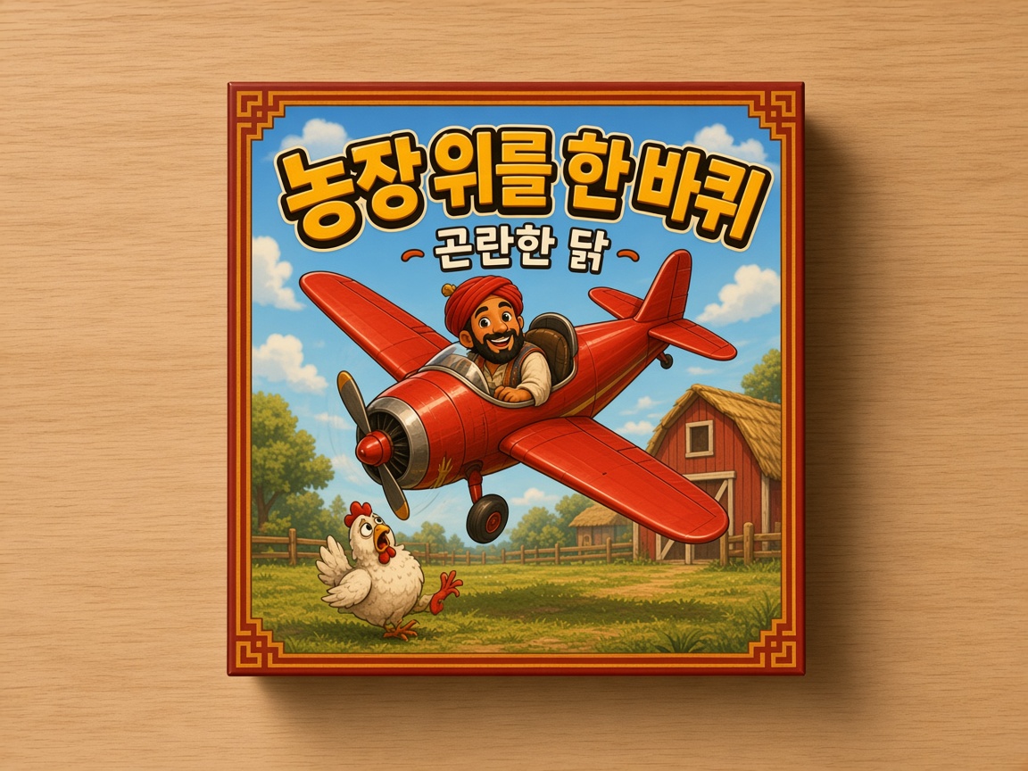 농장 위를 한 바퀴